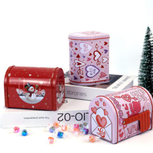Mailbox tin box for Valentine's Day