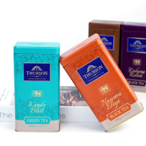 Printed rectangle coffee tin can packaging