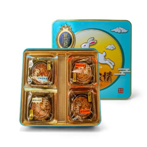 Food grade metal tinplate gift package tin canister for festival